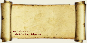 Una Šoklovački vizit kartica